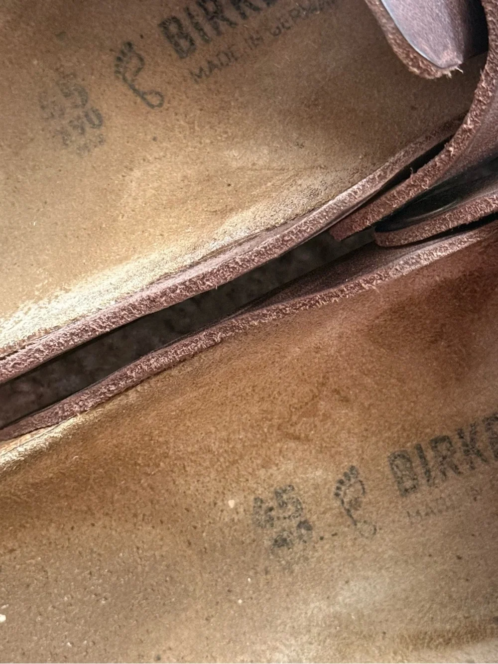 Birkenstock Boston Clog Habana Brown Oiled Leather EU 45 US 12 Sandals